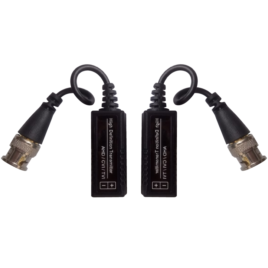 ALINS BALUN 5MPX AHD/CVI/TVI/CVBS BORNERA PRESIÓN