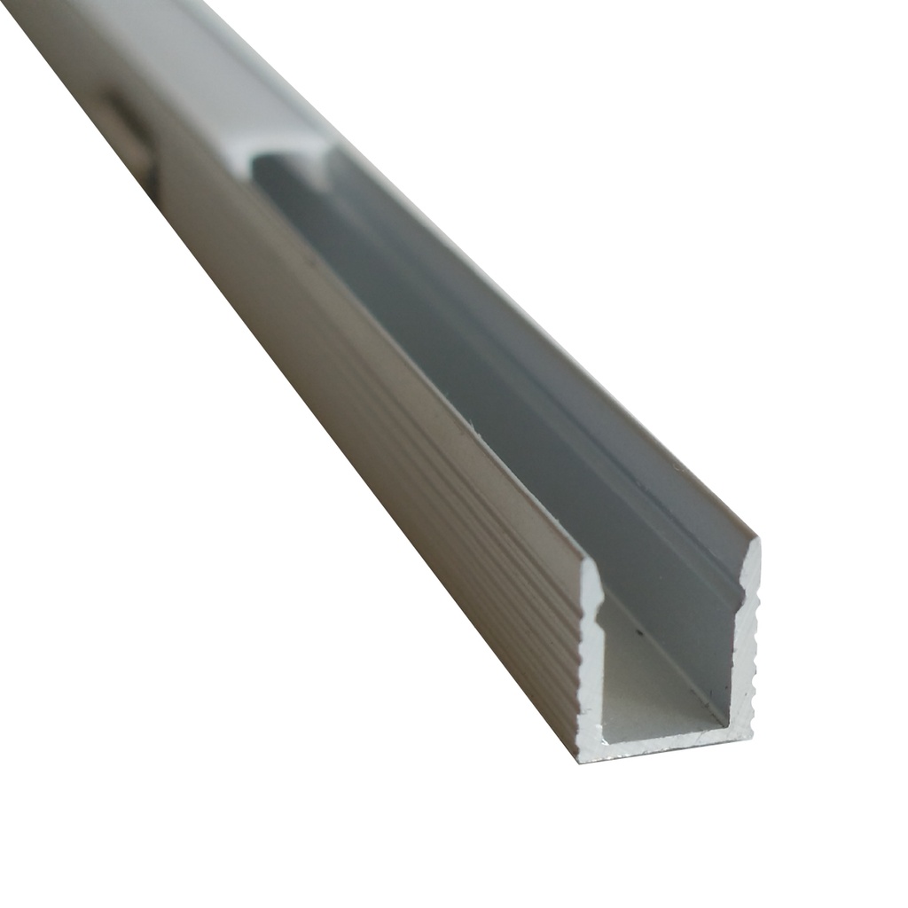 ALINS PERFIL DE ALUMINIO 1 METRO 7,8X9 KR-0809M milky white cover+plug+Snap-milky white