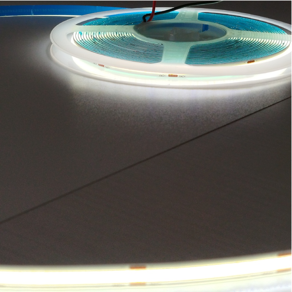 ALINS TIRA LED COB 24v-10MM-360LEDs/m FLOWING WATER ROLLO DE 10 METROS BLANCO FRIO