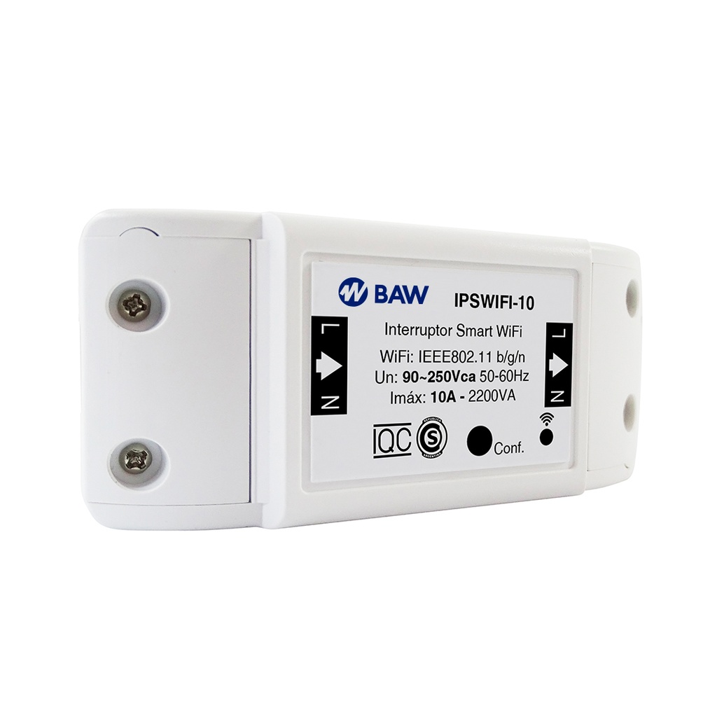 BAW INTERRUPTOR INTELIGENTE WIFI CONEXIONADO