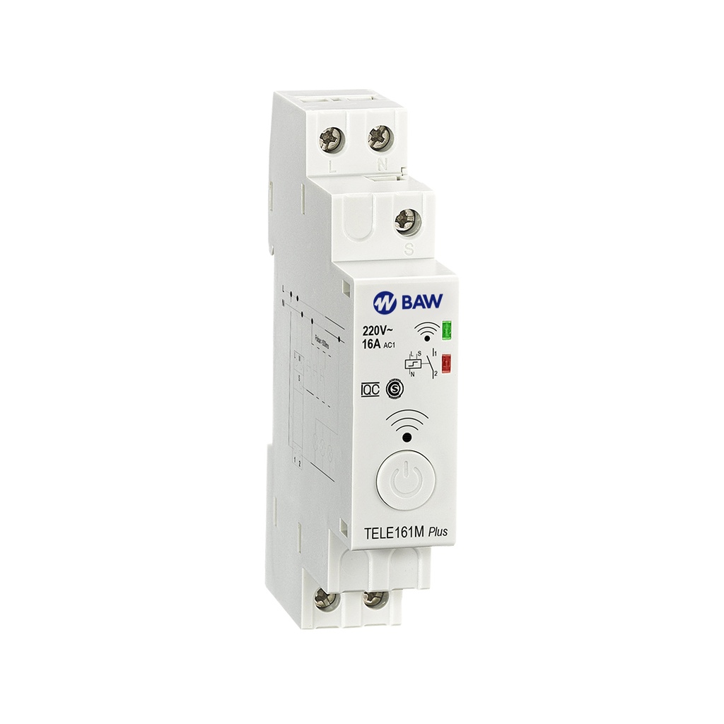 BAW INTERRUPTOR SMART WIFI 16A DIN