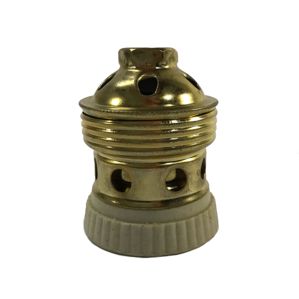 CALU PORTALAMPARA AIREADO 3 PIEZAS DORADO