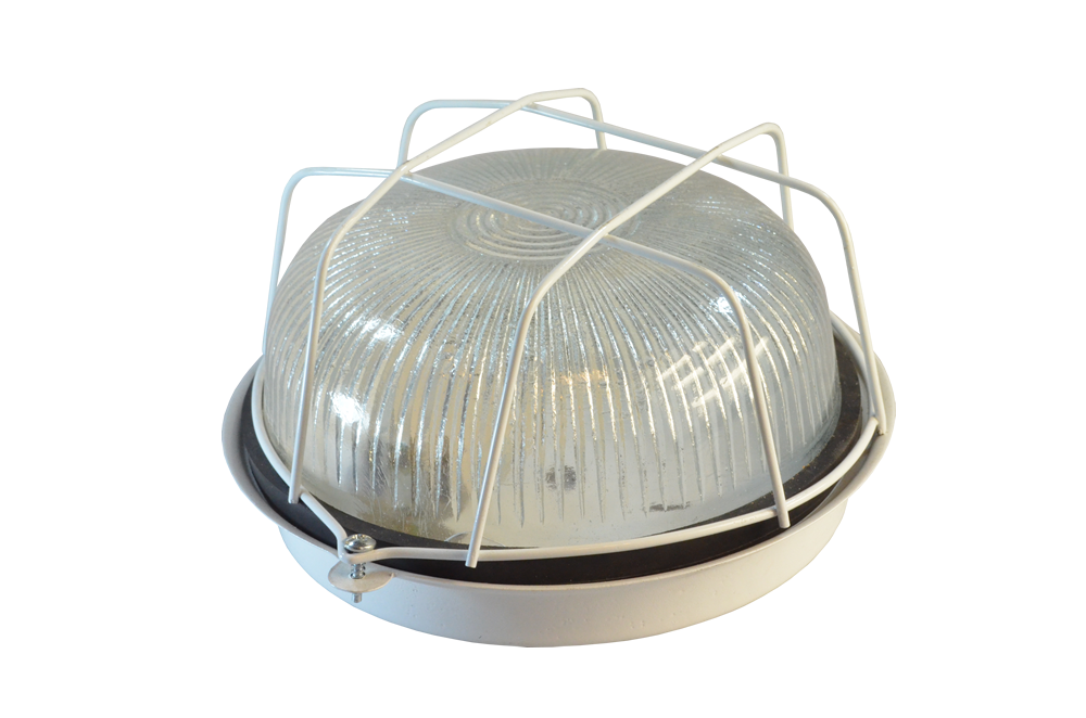 CALU TORTUGA CHAPA REDONDA 60W BLANCA