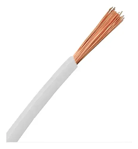 CECAM CABLE UNIPOLAR DE 1X6 MM BLANCO