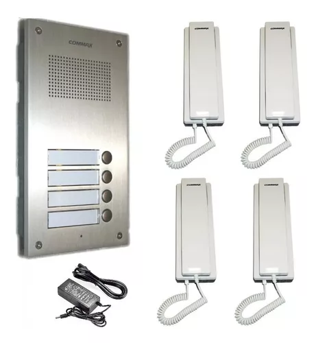 COMMAX KIT PORTERO 4 UM