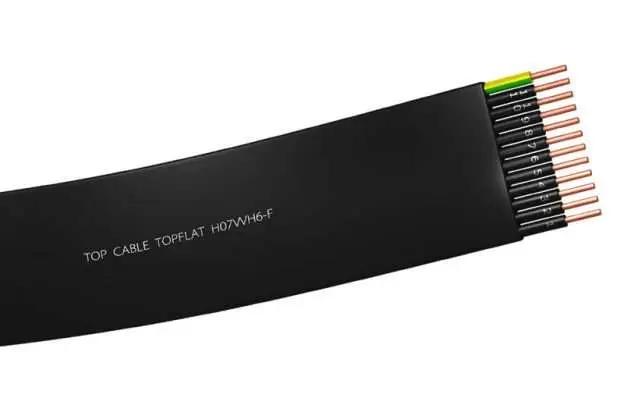 CONDUCOM CABLE PLANO PARA PUENTE GRUA 12X2.5 X METRO