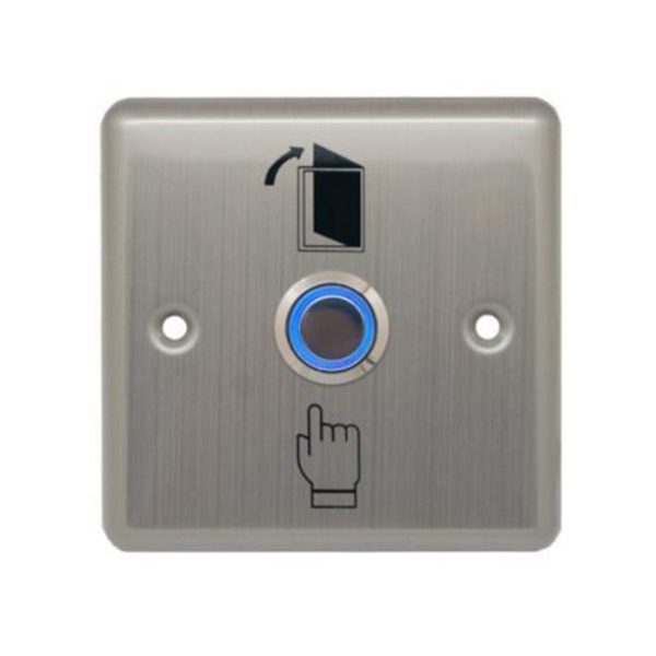 CYGNUS BOTON EXIT METALICO LUMINOSO EMPOTRABLE