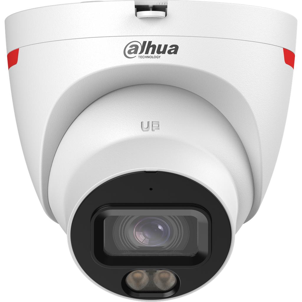 DAHUA CAMARA IP DOMO 4MPX FULL COLOR IPC-HDW2449TP-S-LED-0280B-PRO 2.8MM