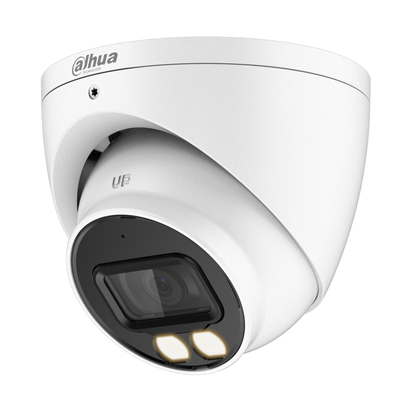 DAHUA CAMARA HDCVI DOMO ILUMINACIÓN DUAL 2MPX HDW1200TLMP-IL-A-0280B-S6 2.8MM