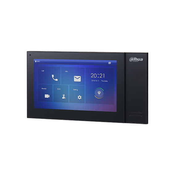 DAHUA PORTERO MONITOR VTH2421FB-P  7 NEGRO