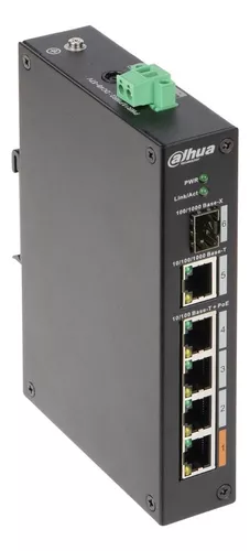 DAHUA SWITCH 4X POE - 60W + 1 GIGABIT