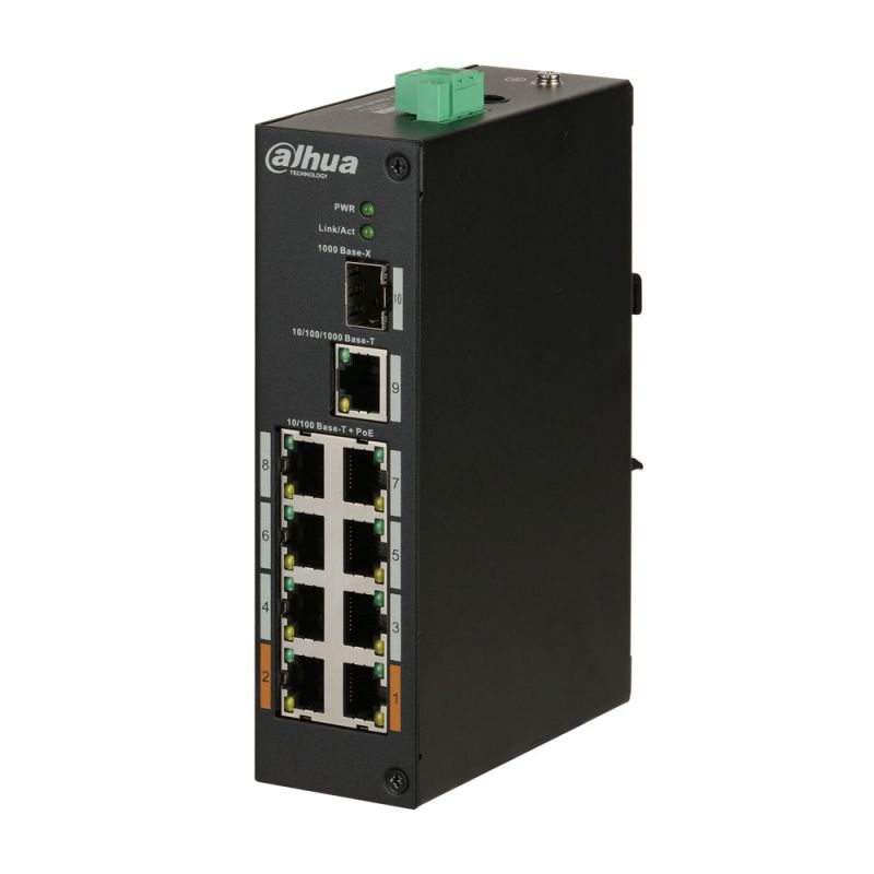 DAHUA SWITCH 8XPOE + 2 96W