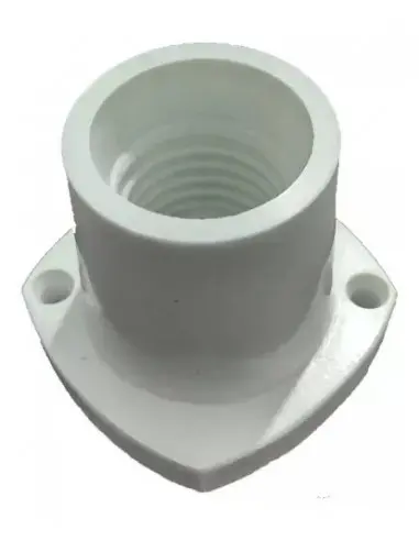 DAVIPLAST RECEPTACULO RECTO E27 BLANCO