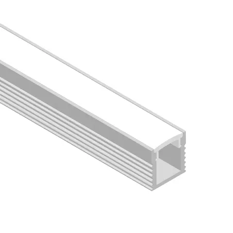 DEMASLED PERFIL DE ALUMINIO U 17X14.5MM GRIS - COVER OPAL 1M