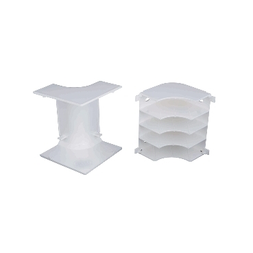 DEXSON ACCESORIO ANGULO INTERNO 100X45 BLANCO