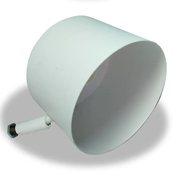 ECLIPSE SPOT MINI CILINDRICO C/ MOVIMIENTO 80X115 AR111 BLANCO TEXTURADO