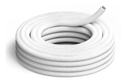 ELVIPLAST CAÑO CORRUGADO 1 1/4 BLANCO IGNIFUGO