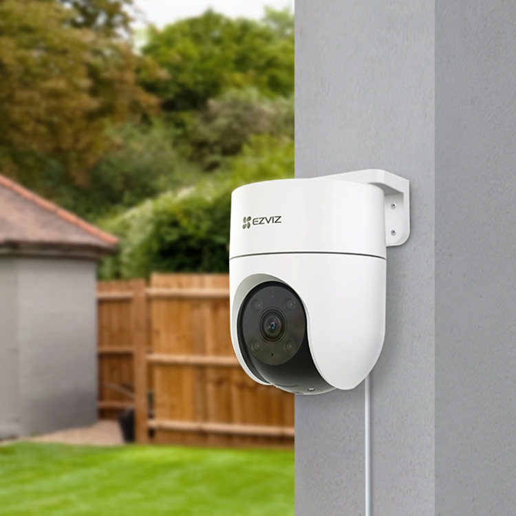 EZVIZ CAMARA IP PTZ 2MPX EXTERIOR WIFI MOVIMIENTO HORIZONTAL VERTICAL VISION NOCTURNA CS-H8C R100-1K2WKFL 4MM