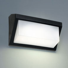 FAROLUZ APLIQUE DE PARED UNA LUZ E27 NEGRO