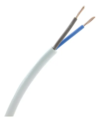 FEPLAST CABLE TIPO TALLER DE 2X0,5MM X METRO BLANCO