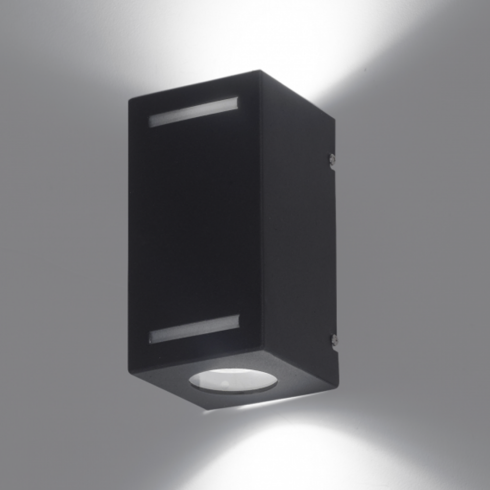 FERROLUX APLIQUE BIDIRECCIONAL BOLONIA RECTANGULAR ZOCALO GU10 PARA 2 DICROICA