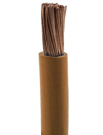 FONSECA CABLE PLAST. UNIPOLAR DE 1X4 MARRON X METRO