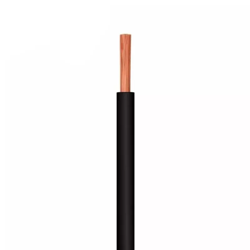 FONSECA CABLE PLAST. UNIPOLAR DE 1X4 NEGRO  X METRO