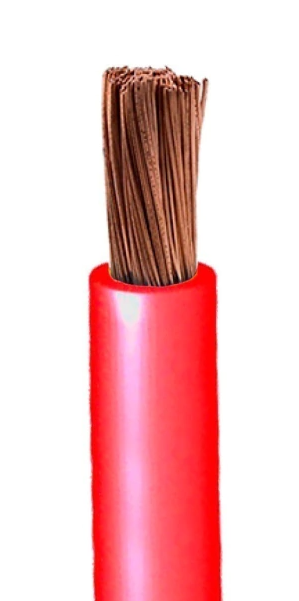 FONSECA CABLE PLAST. UNIPOLAR DE 1X4 ROJO  X METRO