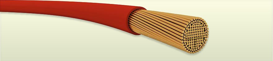 FONSECA CABLE PLAST. UNIPOLAR DE 1X6 CELESTE FRACCION 3 MTS