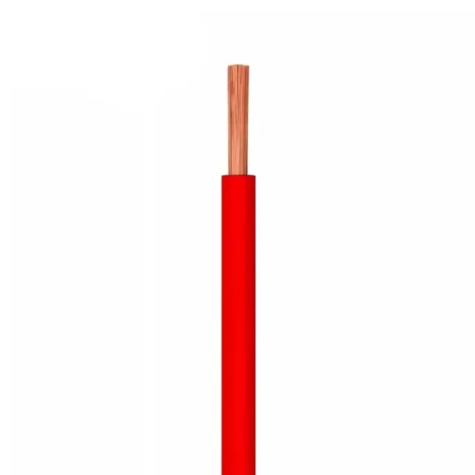 FONSECA CABLE UNIPOLAR HALOGENO FLEX DE 1X1,5 ROJO ROLLO