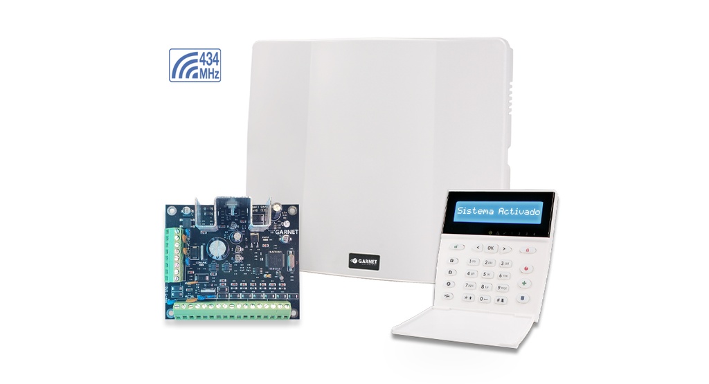 GARNET CENTRAL Y TECLADO PC-732G-LDCRF