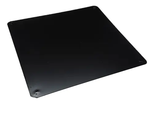 GC TAPA DE CHAPA NEGRA PARA CAJA DE PASE 15X15