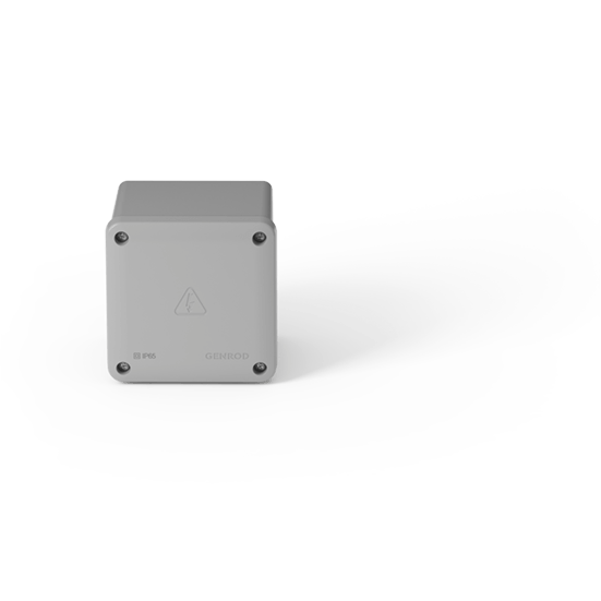 GENROD CAJA DE PASE IP65 115X115X65 GRIS