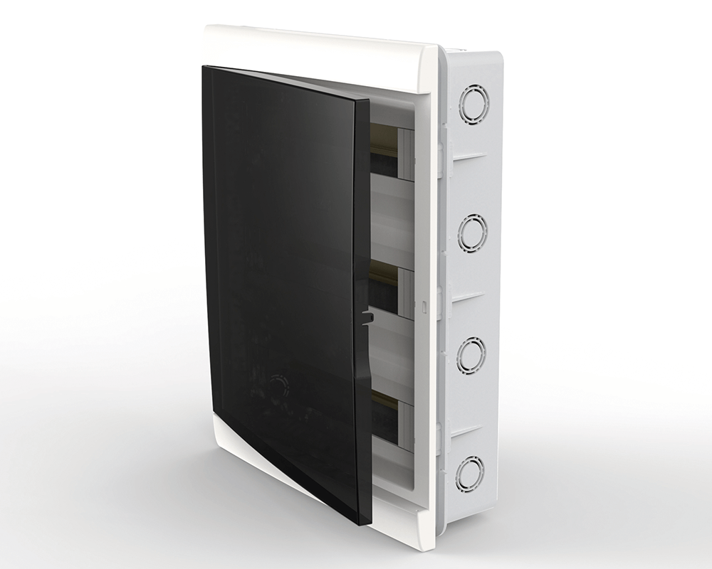 GENROD CAJA DIN EMBUTIR P/ TERMICA 48 MODULOS PTA FUME