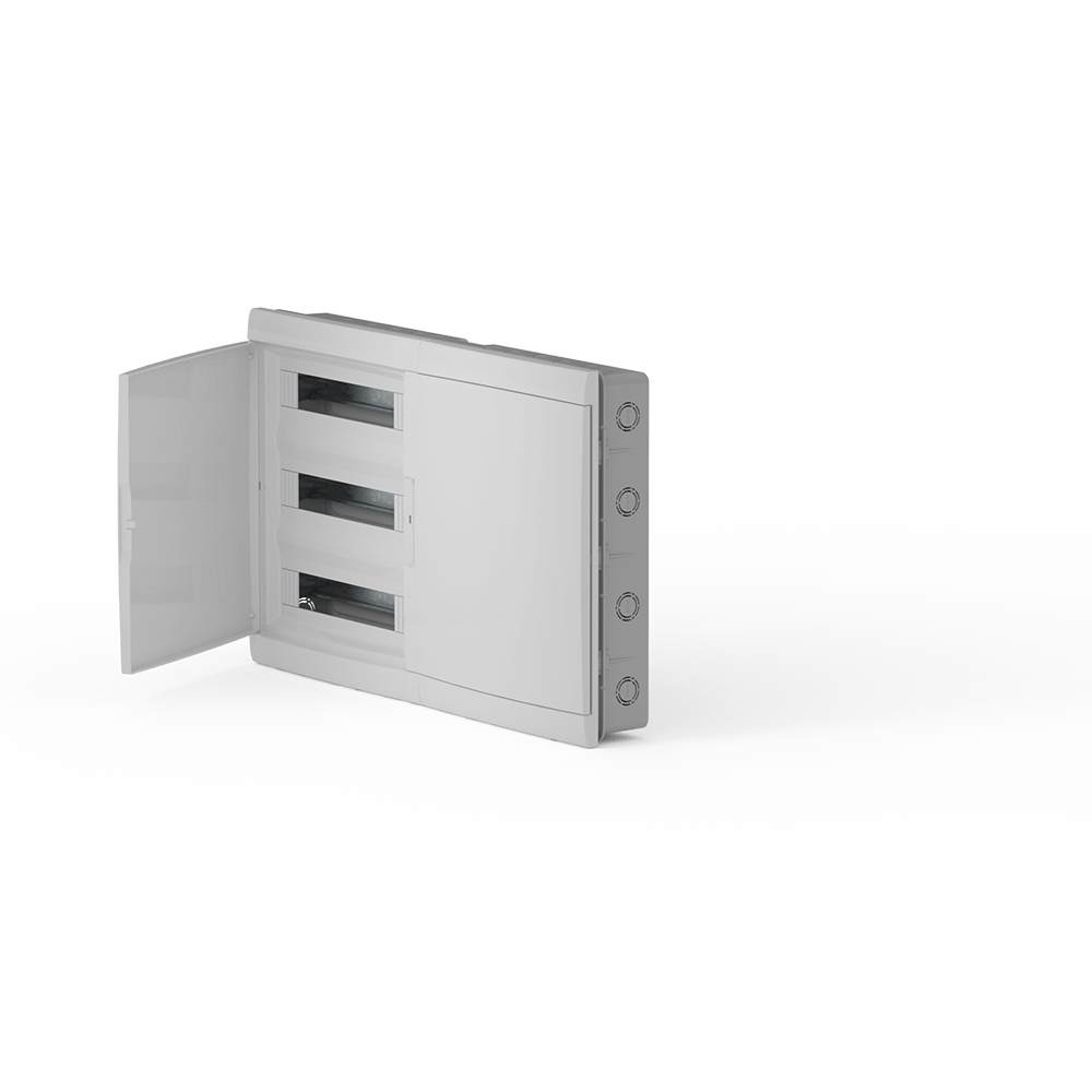 GENROD CAJA DIN EMBUTIR P/ TERMICA 72 MODULOS PTA BLANCA