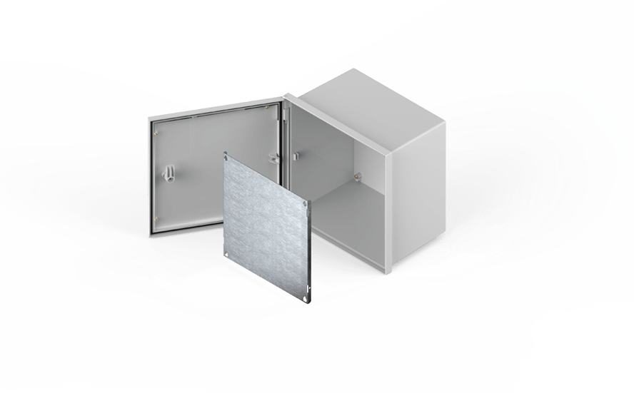 GENROD GABINETE ESTANCO QENERGY CON BANDEJA 230X280X140