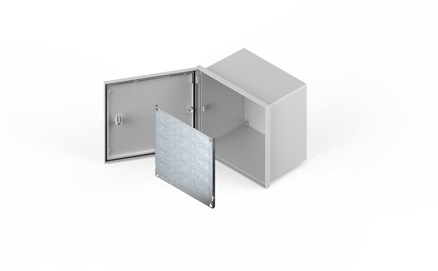 GENROD GABINETE ESTANCO QENERGY CON BANDEJA 230X280X180