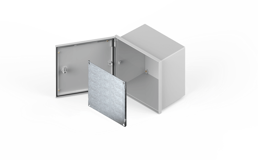 GENROD GABINETE ESTANCO QENERGY CON BANDEJA 320X320X200