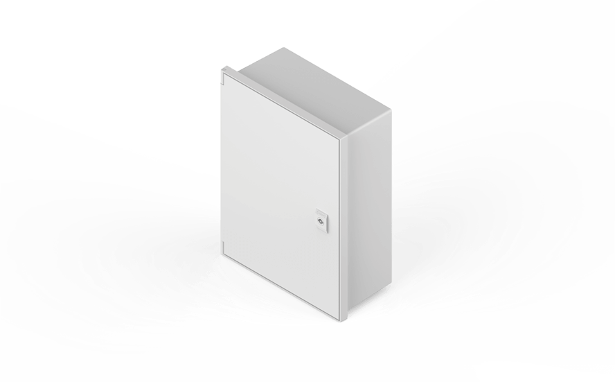 GENROD GABINETE ESTANCO QENERGY CON BANDEJA 320X420X150