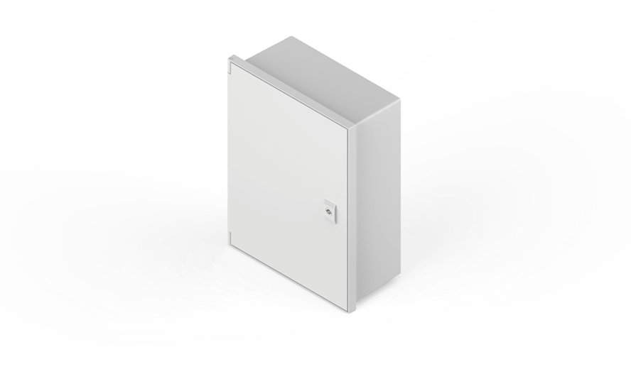 GENROD GABINETE ESTANCO QENERGY CON BANDEJA 320X420X200