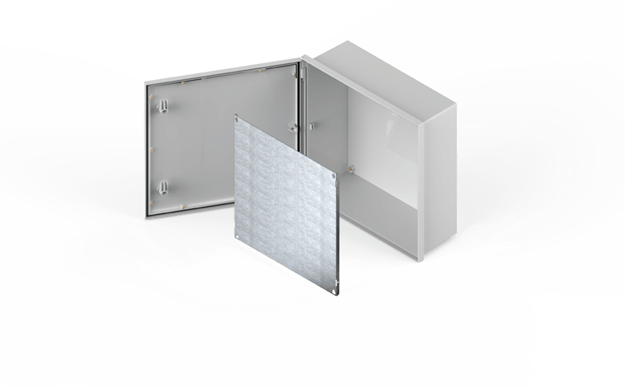 GENROD GABINETE ESTANCO QENERGY CON BANDEJA 420X420X200