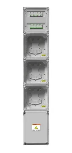 GENROD GABINETE MOD. VIV. COL. 3 MONOFASICO C/TM