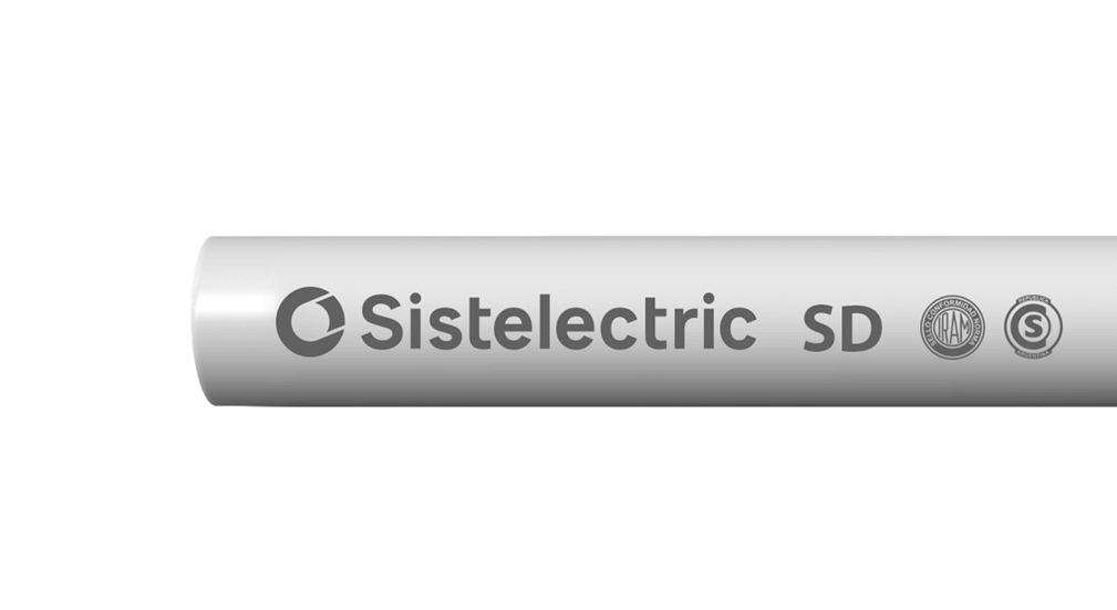 GENROD TUBO RIGIDO SISTELECTRIC HDX 20MM (3/4) X 3 MTS