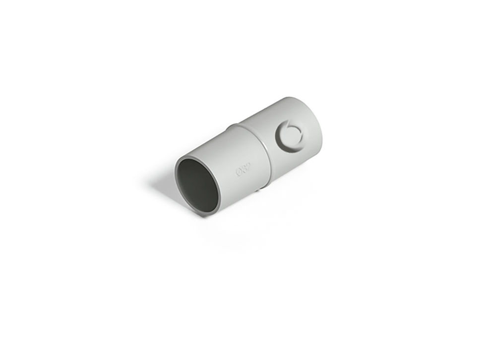 GENROD UNION PARA TUBO SISTELECTRIC 40MM