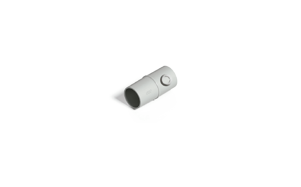 GENROD UNION PARA TUBO SISTELECTRIC HDX  22MM