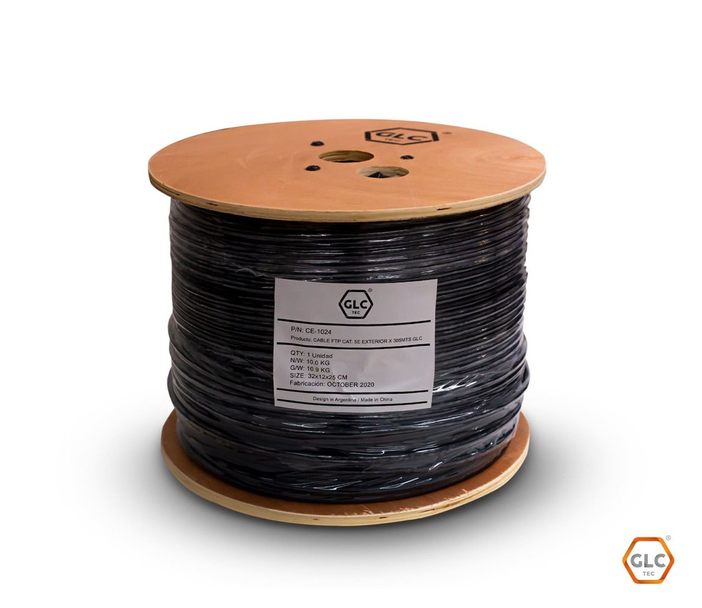 GLC CABLE FTP CAT 5E EXTERIOR