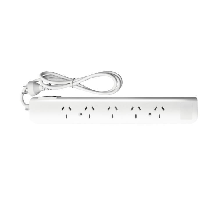 INTECK ZAPATILLA 5 TOMAS NORMALIZADA 1,5 MTS PROTECTOR TERMICO (BLANCO)