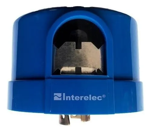 INTERELEC FOTOCELULA 10 AMP (SIN ZOCALO SEN-15)