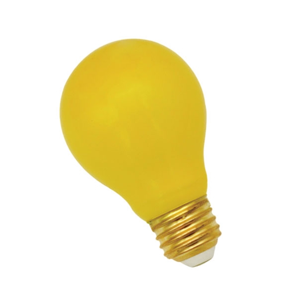 INTERELEC LAMPARA LED 6W E27 AMARILLO (INSEC)