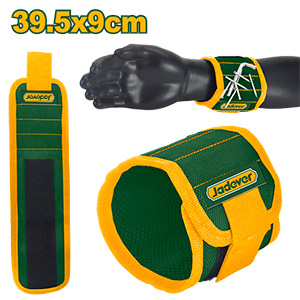 JADEVER PULSERA MAGNÉTICA TAMAÑO: 39,5 CM X 9CM - C/ CIERRE DE VELCRO